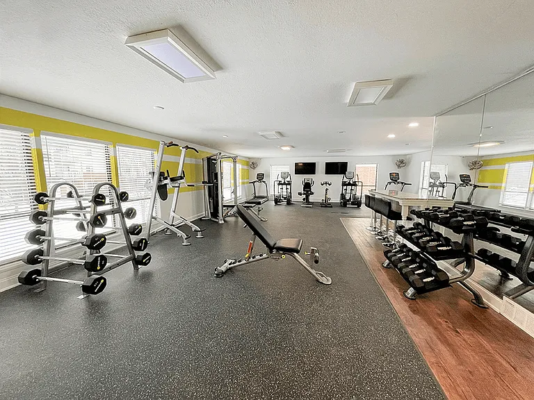 Enjoy a Great Workout in Our Fitness Center!