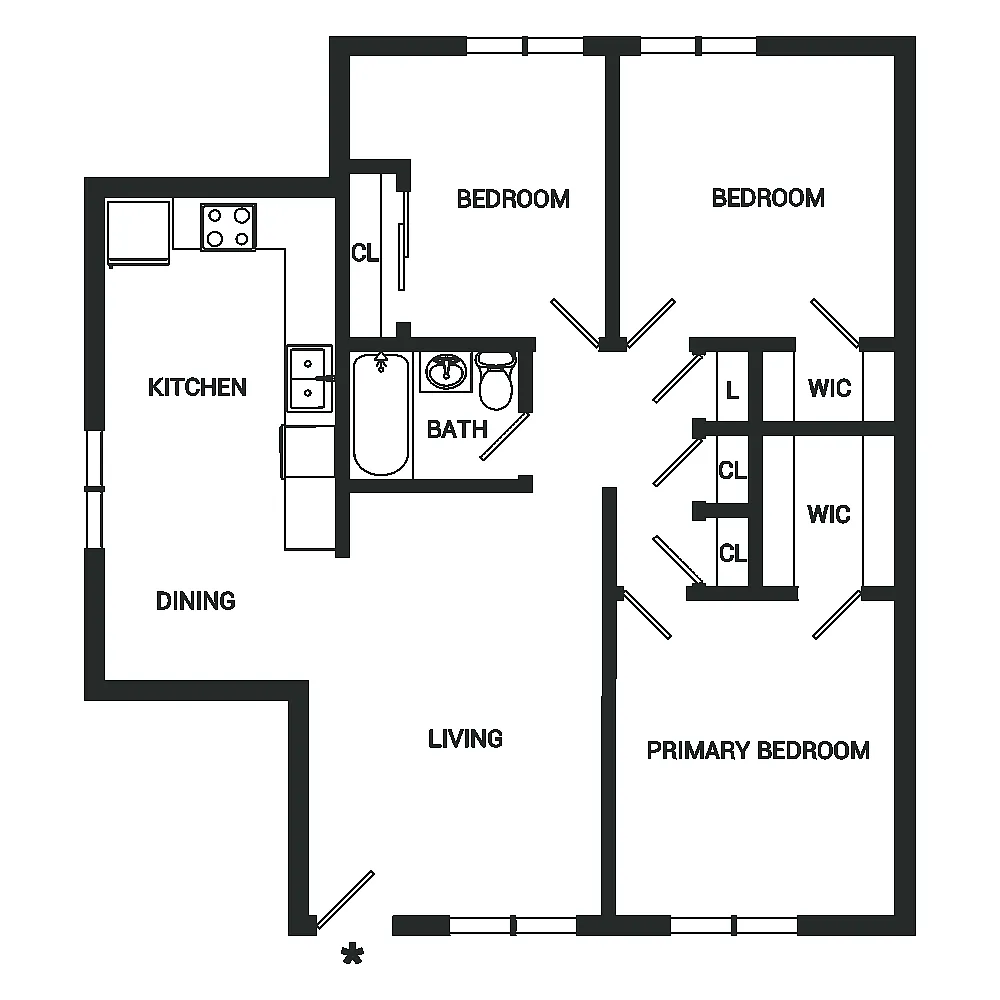 Floor plan Coastline