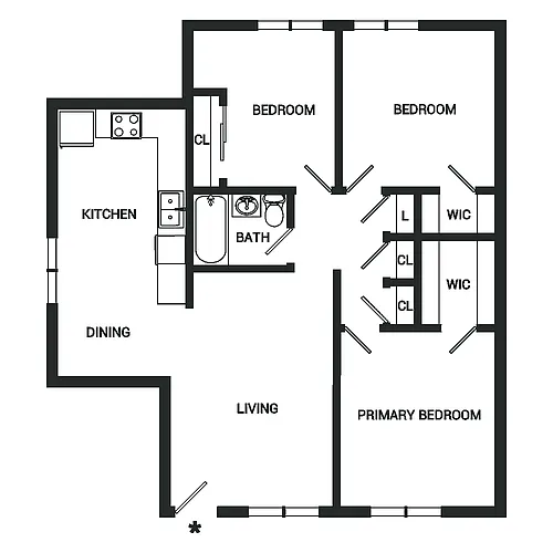 Floor plan Coastline
