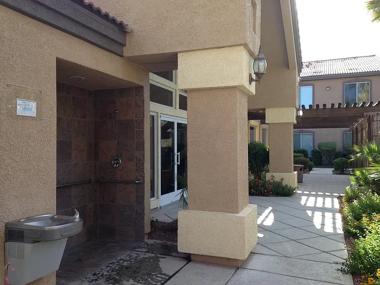 Mission Hills Clubhouse Outdoor Shower
