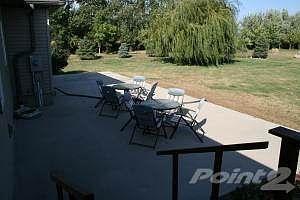 Concrete patio