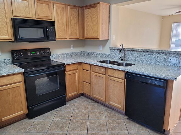 Kitchen with new granite countertops and updated appliances