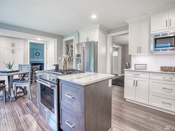 This kitchen has storage for all of your needs and gadgets.  