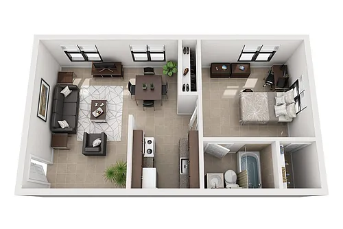 Floor plan Beach