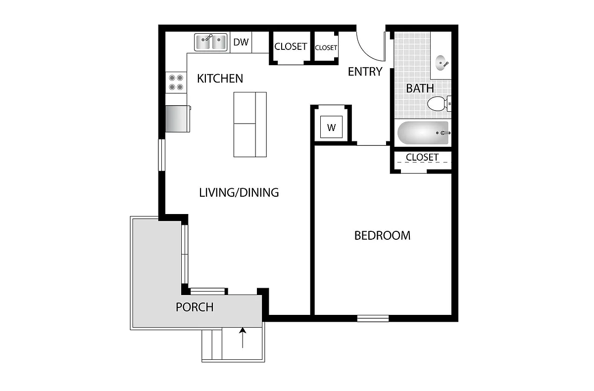 Floor plan Pepperbush
