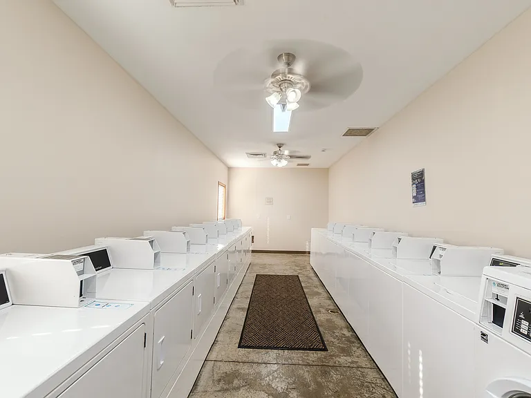 Secured Laundry Room