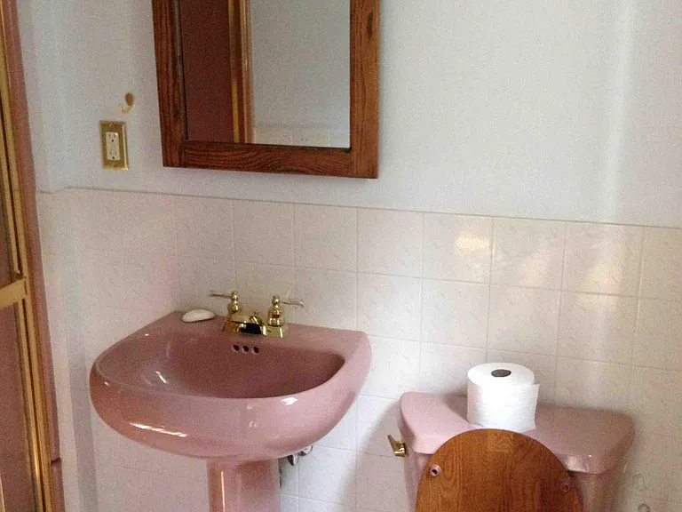 Full Bathroom off Master Bedroom, with shower stall
