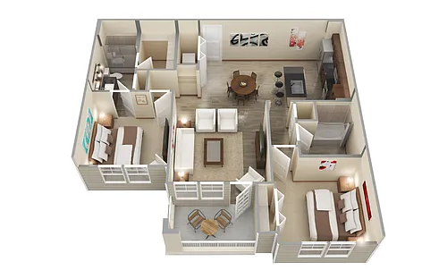Floor plan B2 - Indigo