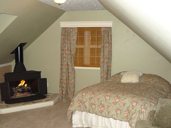 24 x 14 second bedroom with gas fireplace