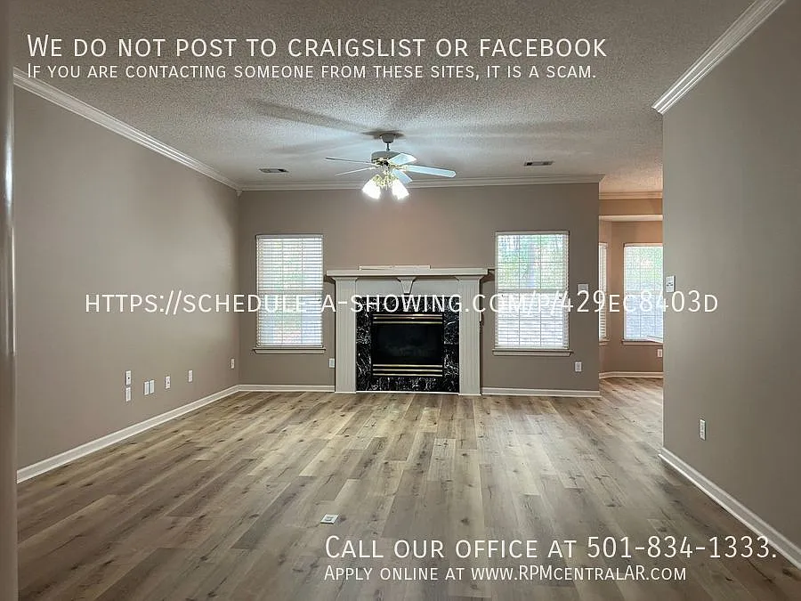 2406 Oakbrook, Benton AR 72015 - Beautiful brick front 3br 2ba on cul-de-sac just off Northshore Dr — Photo 4