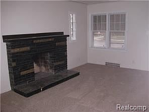 Natural Wood Burning Fireplace!