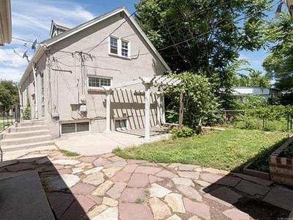 Back Patio with pergola