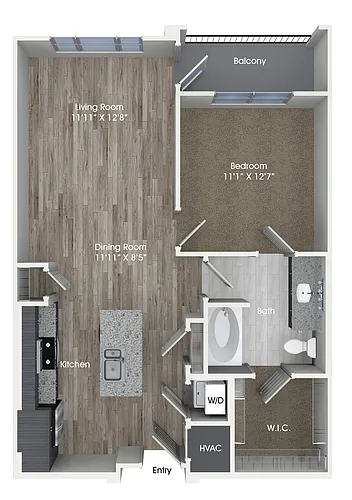 Floor plan A4 Income Regulated