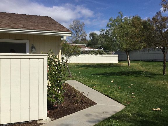 Side view and greenbelt