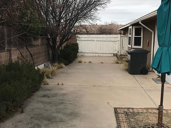 Extension of backyard or additional parking.