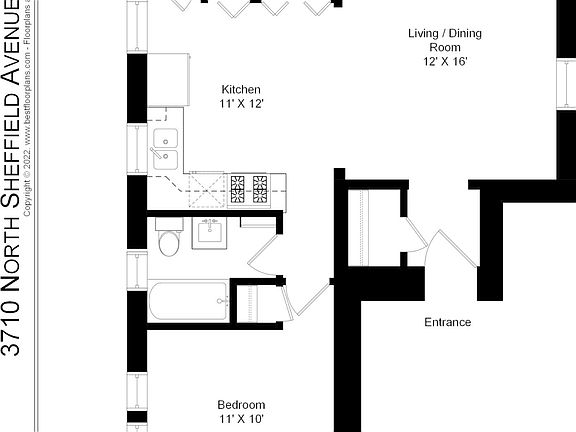 3rd image of 3712 N Sheffield Ave #405