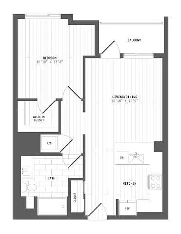 Floor plan A13
