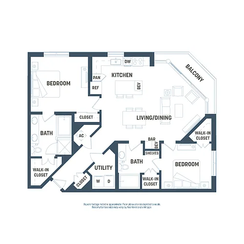 Floor plan B6