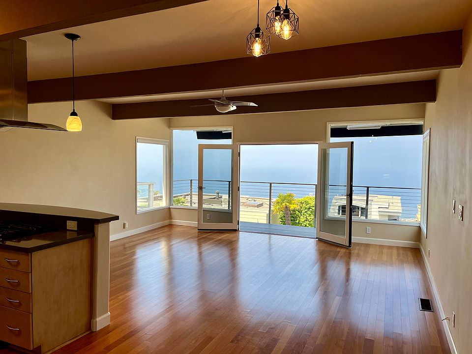 Open Living/Dining/Kitchen on upper level