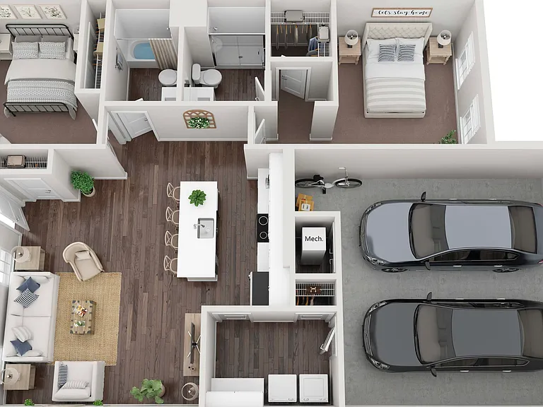 2 Bed 2 Bath Villa 2 Bed 2 Bath Villa