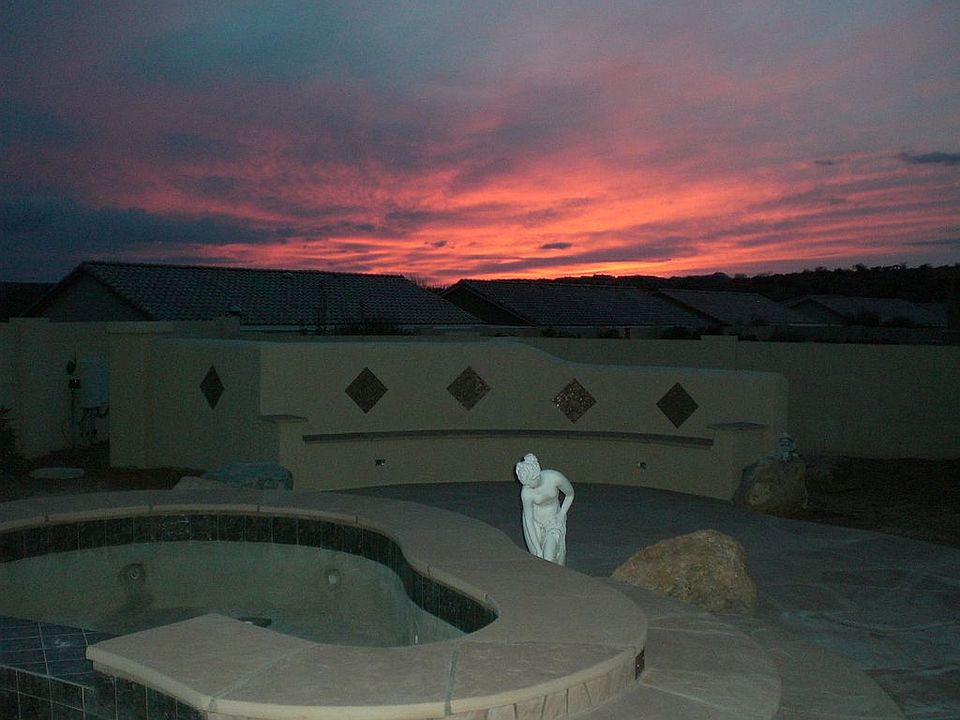 Spa at night with west view