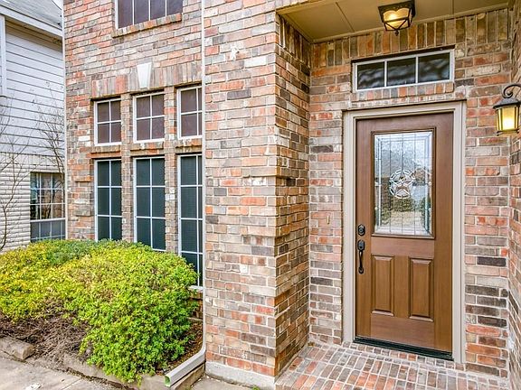 Covered front entry.