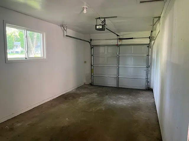 Attached garage