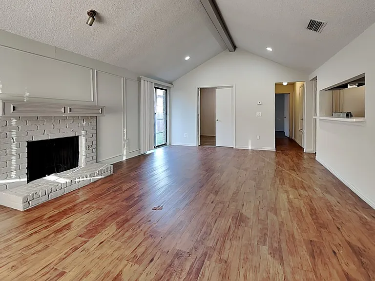 Spacious living room with a co
