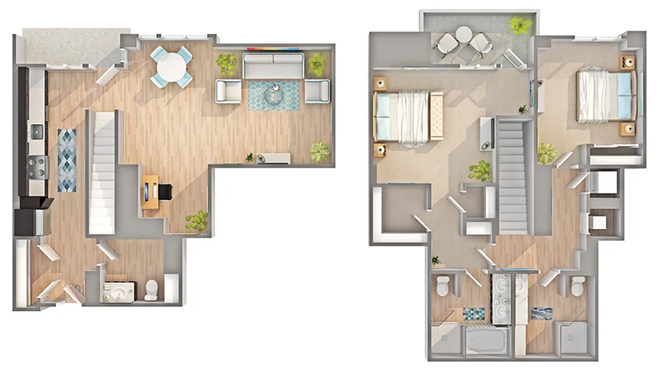 Floor plan TH3