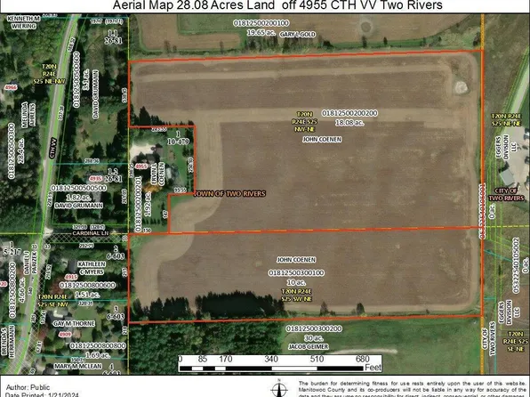 4955 COUNTY HIGHWAY VV, Two Rivers, WI 54241