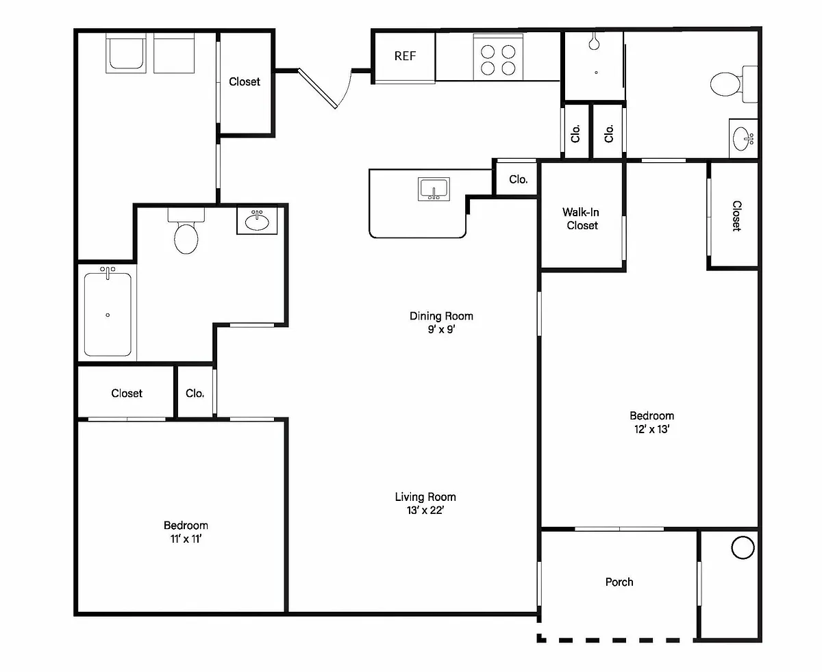 Floor plan B2