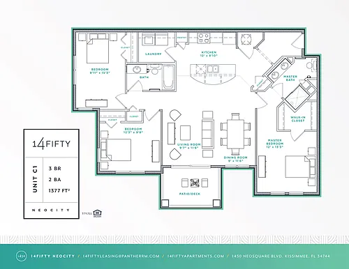 Floor plan C1