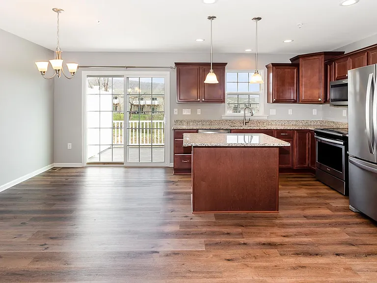 kitchen and dining