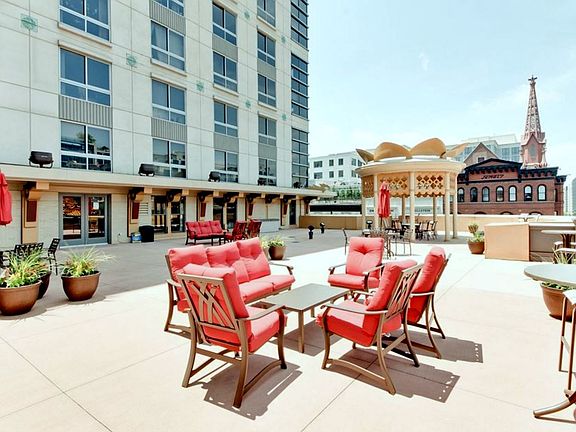 Rooftop deck