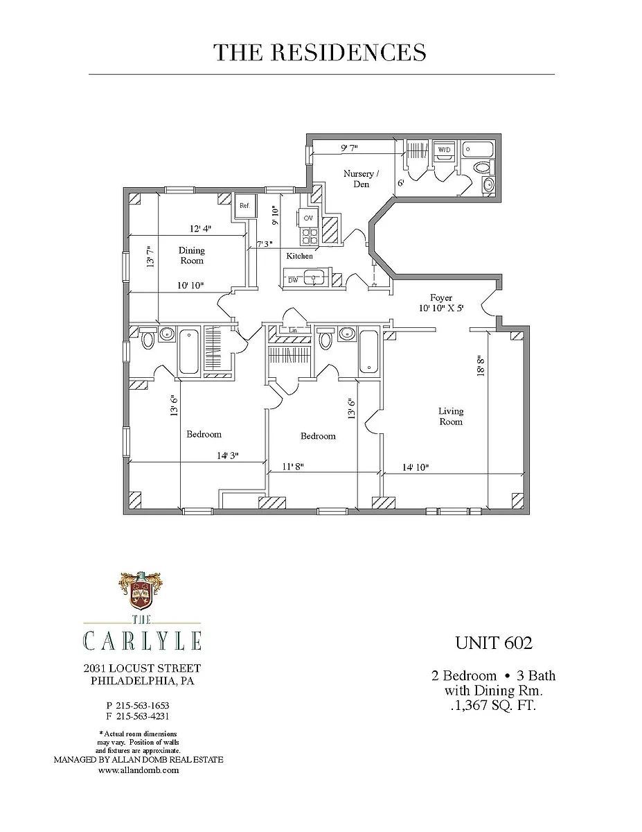 Floor plan 602