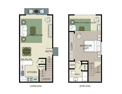 Floor plan Evergreen