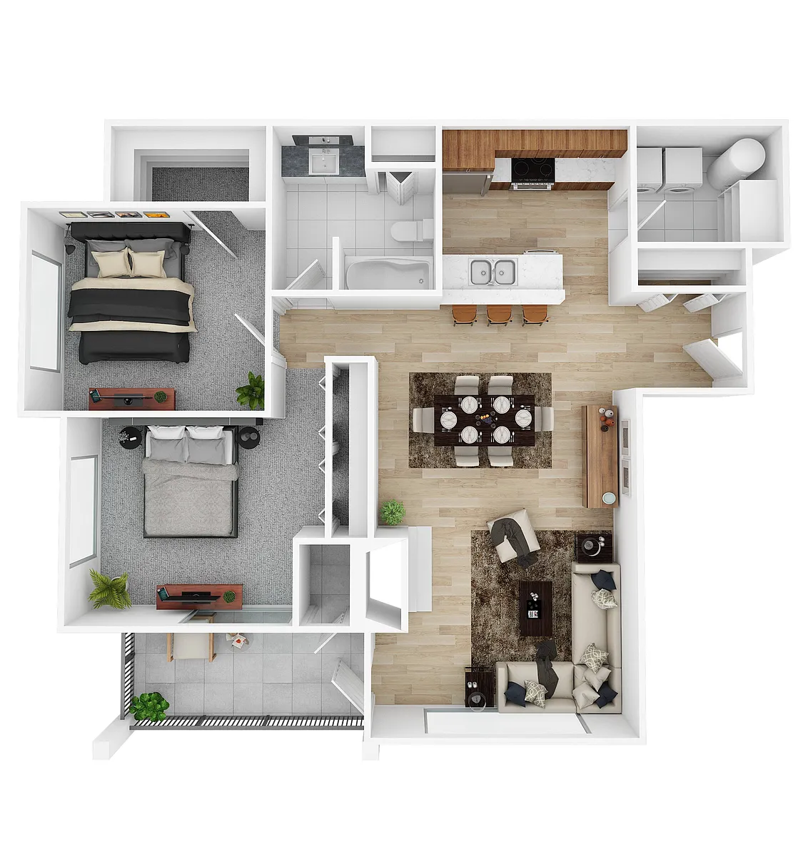 Floor plan B2
