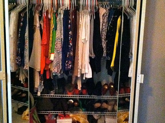 Lots of storage - one of the his and her closets available i