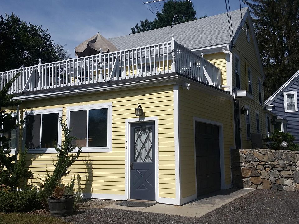 Deck above A's garage