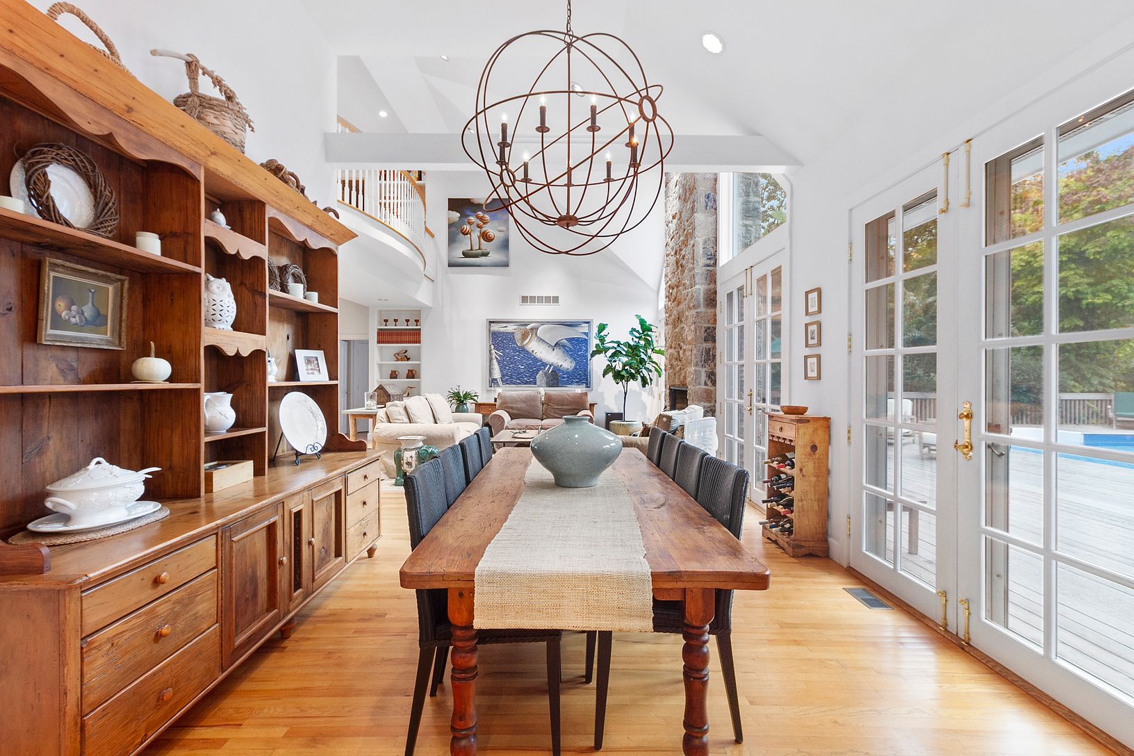  Open Dining/ Living Room