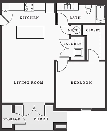 Floor plan The Bailey