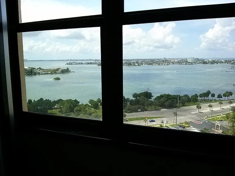 View from kitchen window