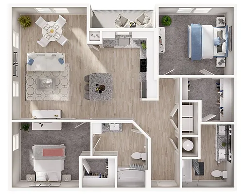 Floor plan B2-A