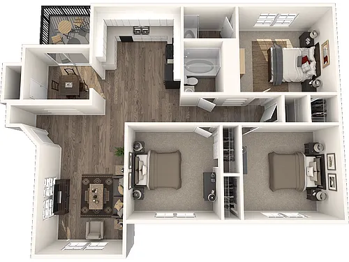 Floor plan The McClain