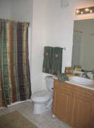 spacious bathroom