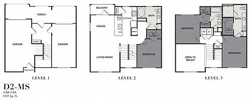 Floor plan D2-MS