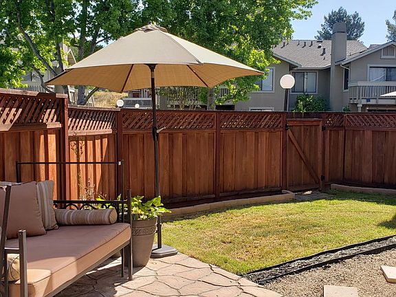 The best part, the backyard!