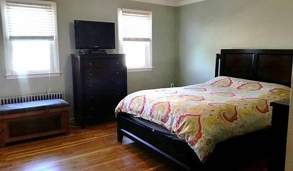 Master bedroom with large closet