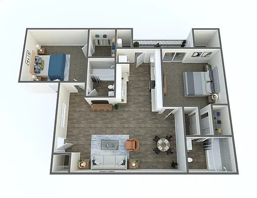 Floor plan Sanctuary Renovated