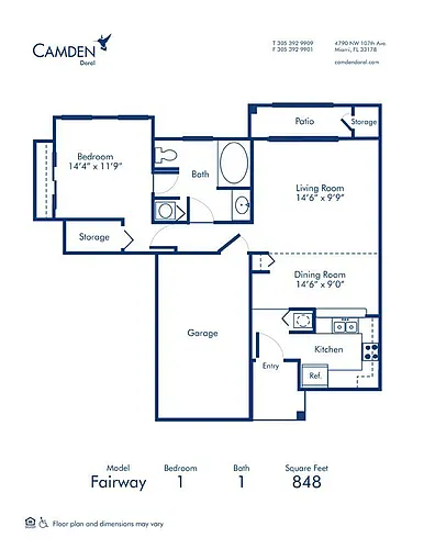 Floor plan Fairway